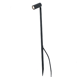 Lampe � piquet de terre SETH LED IP44, noir mat 