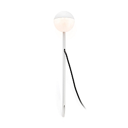 Luminaire sur pied PICCOLA LED IP65, blanc mat 