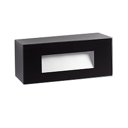 Luminaire mural d’extérieur DART RCT LED IP65, noir mat 