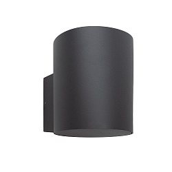 Luminaire mural d'extérieur THON LED IP55, gris foncé 