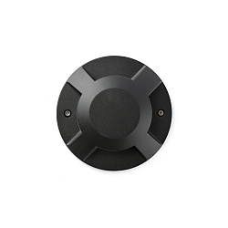 Luminaire sur pied LOTH 4 flammes LED IP67, noir mat 