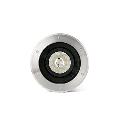 floor recessed luminaire GEISER 260 / 38� round, adjustable, passable IP67