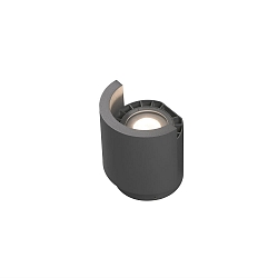 Luminaire sur pied NOBORU LED IP65, gris foncé 