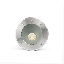 Projecteur encastr� SALT rond, asym�trique, passable IP67, acier inoxydable, satin� 