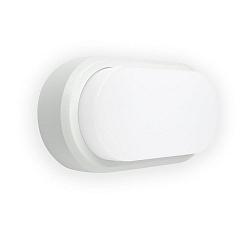 Luminaire mural d’extérieur FRED 200 LED IP65, blanc mat 