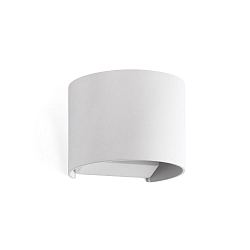 Luminaire mural d’extérieur SUNSET à 2 flammes LED IP54, blanc mat 