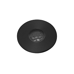 Projecteur encastré GRUND 37 (INCL HONEYCOMB) 700MA rond, rigide, passable IP67, noir, anodisé gradable