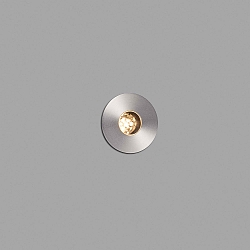 Projecteur encastré GRUND 37 (INCL HONEYCOMB) 700MA rond, rigide, passable IP67, acier inoxydable, satiné gradable