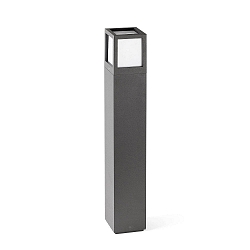 Borne d'éclairage ONZE E27 IP54, gris foncé 