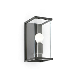 Luminaire mural NALA E27 IP54, gris foncé 
