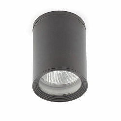 Plafonnier extérieur TASA E27 IP44, gris foncé 