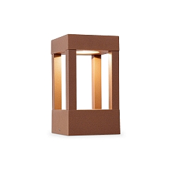 Borne d'éclairage AGRA 200 LED IP54, marron 
