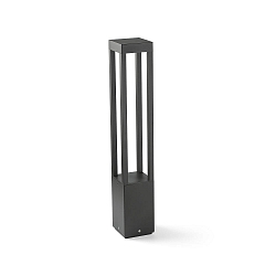 Borne d'éclairage AGRA 650 LED IP54, gris foncé 