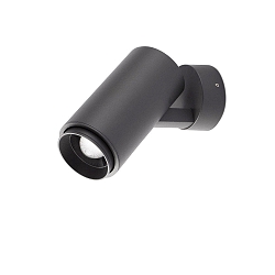 Luminaire mural d'extérieur PLOM LED IP64, gris foncé 