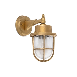 Luminaire mural NAHIR E27 IP44, laiton 