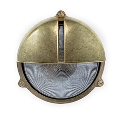 Luminaire mural TIMON E27 IP44, laiton 