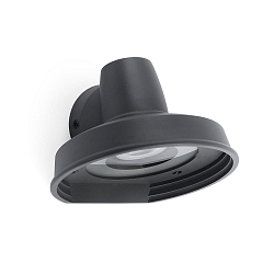 Luminaire mural d’extérieur BRONX GU10 IP44, gris foncé 