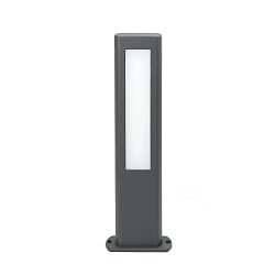 Borne d'éclairage NANDA LED IP54, gris foncé 