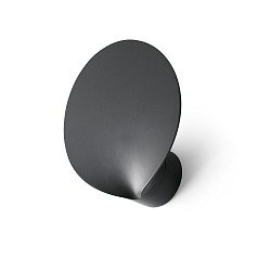 Luminaire mural d’extérieur LOTUS LED IP65, gris foncé 