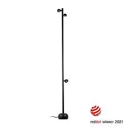 Luminaire sur pied BROT 1800 LED IP65, noir 