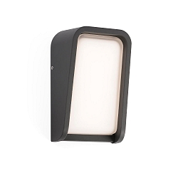 Luminaire mural d'extérieur MASK LED IP65, gris foncé 
