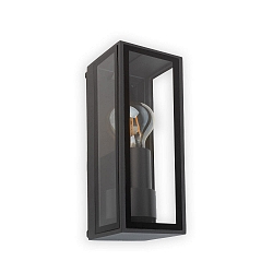 Luminaire mural TAMASHI E27 IP65, gris foncé 