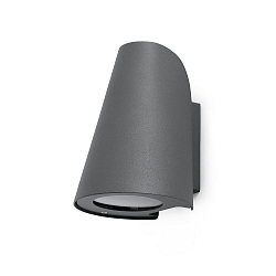 Luminaire mural TINIA E27 IP44, gris foncé 