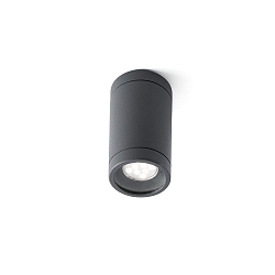 Plafonnier extérieur OLOT GU10 IP44, gris foncé 