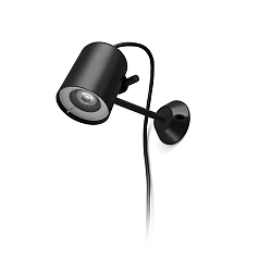 Luminaire mural d’extérieur FLOW GU10 IP65, noir mat 