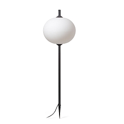 Lampe � piquet de terre SAIGON E27 IP44, gris fonc� 