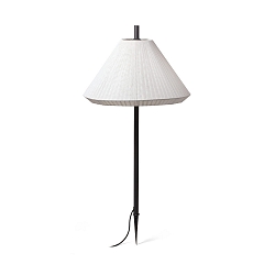 Lampe � piquet de terre SAIGON OUT E27 IP44, gris fonc�, blanche 