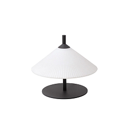 Lampadaire d'extérieur SAIGON E27 IP44, gris foncé 