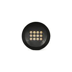 floor recessed luminaire TRAS 25L / 13° / 700MA 12 flames, rigid IP67