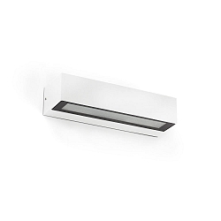 Luminaire mural d’extérieur LAKO LED IP65, blanc mat 