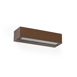 Luminaire mural d’extérieur LAKO LED IP65, brun rouille 