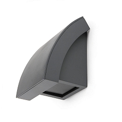 Luminaire mural PROA GU10 IP44, gris foncé 