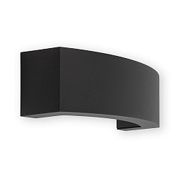 Luminaire mural ANCORA E27 IP44, gris fonc� 