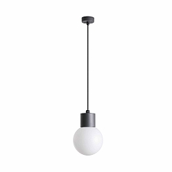 Luminaire � suspension MOON E27 IP44, gris fonc� 