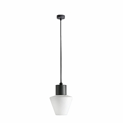 Luminaire � suspension MISTU E27 IP44, gris fonc� 