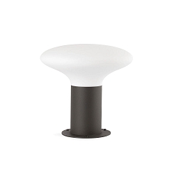 Borne d'éclairage BULB'S E27 IP44, gris foncé 