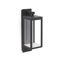 Luminaire mural d'extérieur KERALA LED IP54, gris foncé 