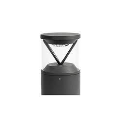 Luminaire d'allées RUSH 250 LED IP65, gris foncé 