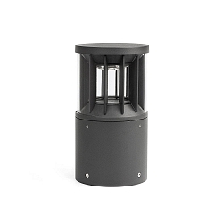 Luminaire d'allées SCREEN LED IP65, gris foncé 