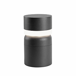 Borne d'éclairage SETE LED IP54, gris foncé 