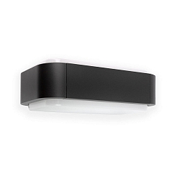 Luminaire mural d'extérieur STICKER LED IP55, gris foncé 