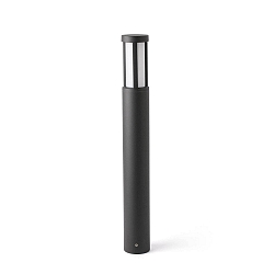 Borne d'éclairage LOGAR LED IP54, gris foncé 