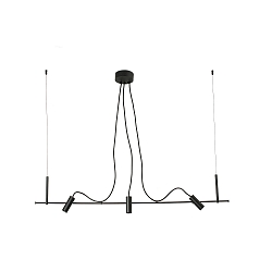 Luminaire � suspension CLAP LED IP65, noir 