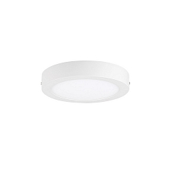 Downlight ADL2235A.1584DA plat, rond, contrôlable par DALI IP20, blanche gradable
