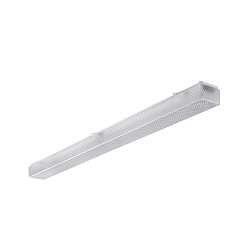 Luminaire pour locaux humides AWL147050P.6983 langue, commutable, prismatique IP50, blanche 
