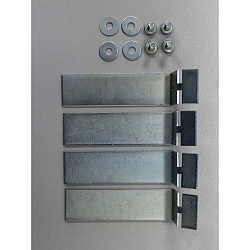 Monture BS810 lot de 4, � l'�preuve des balles, galvanis�
